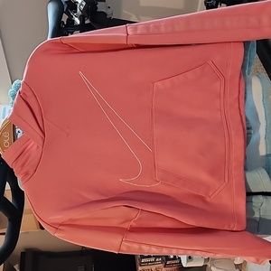 Nike light pink girls pullover